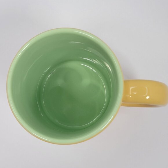 VTG Disneyland Tinkerbell Yellow Green Ceramic Coffee Mug - Picture 5 of 8